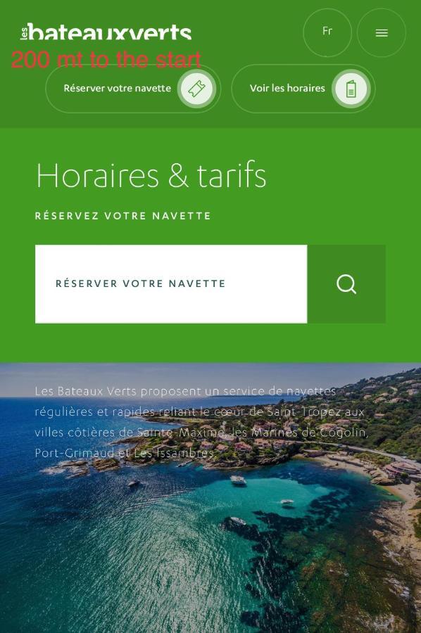Entre Le Port Et La Plage, Golfe De Saint Tropez Коголин Экстерьер фото